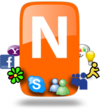 Nimbuzz logo network